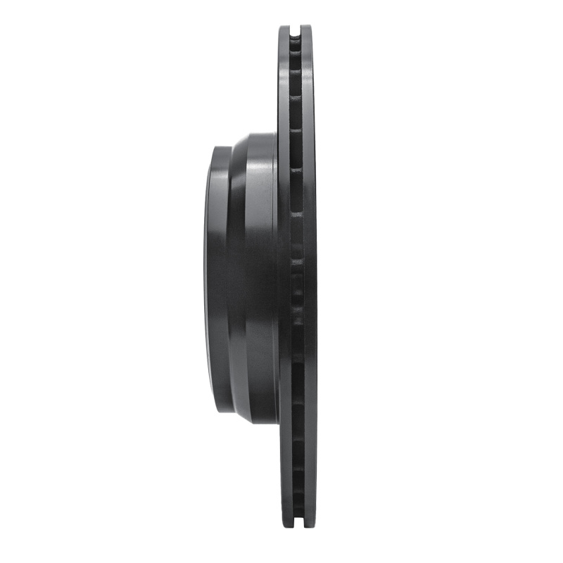 BMW 335I GT xDrive Brake Rotor (1) - Rear Right - R1 Concepts - Drilled & Slotted - Black - `12-`20